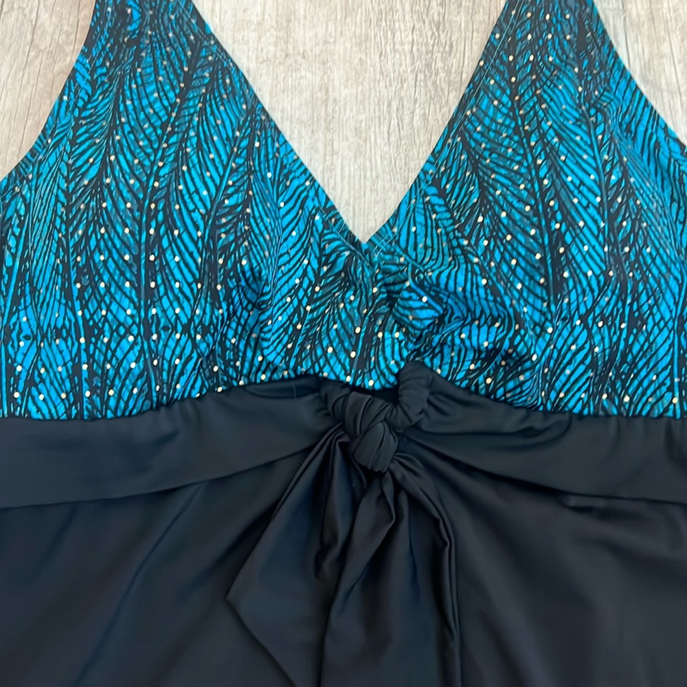 Catherine’s Swim Dress Womens Plus Size 22W
